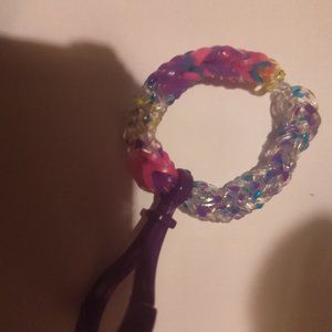 A rainbow bracelet for kids